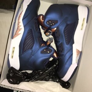 Deadstock Jordan 5 metallic navy